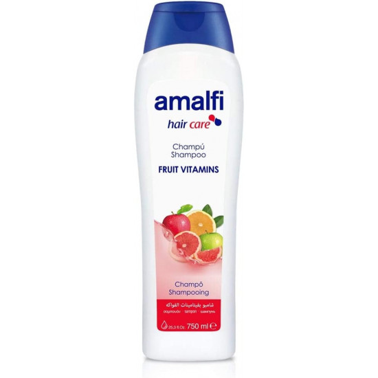 شامبو مستخلص الفواكة والفيتامينات من امالفي , 750 مل